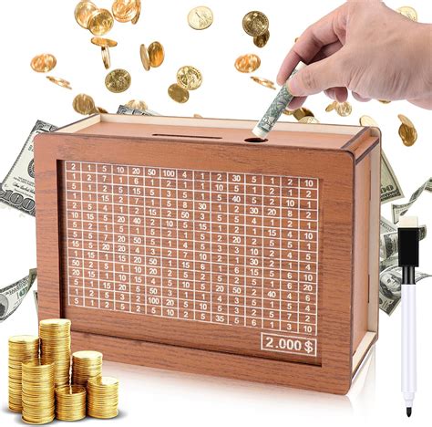 electric money box counter|big saving money box adults.